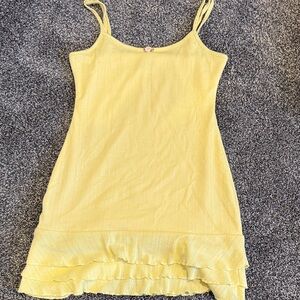 Edikted Sleeveless Dress with Ruffle Hem